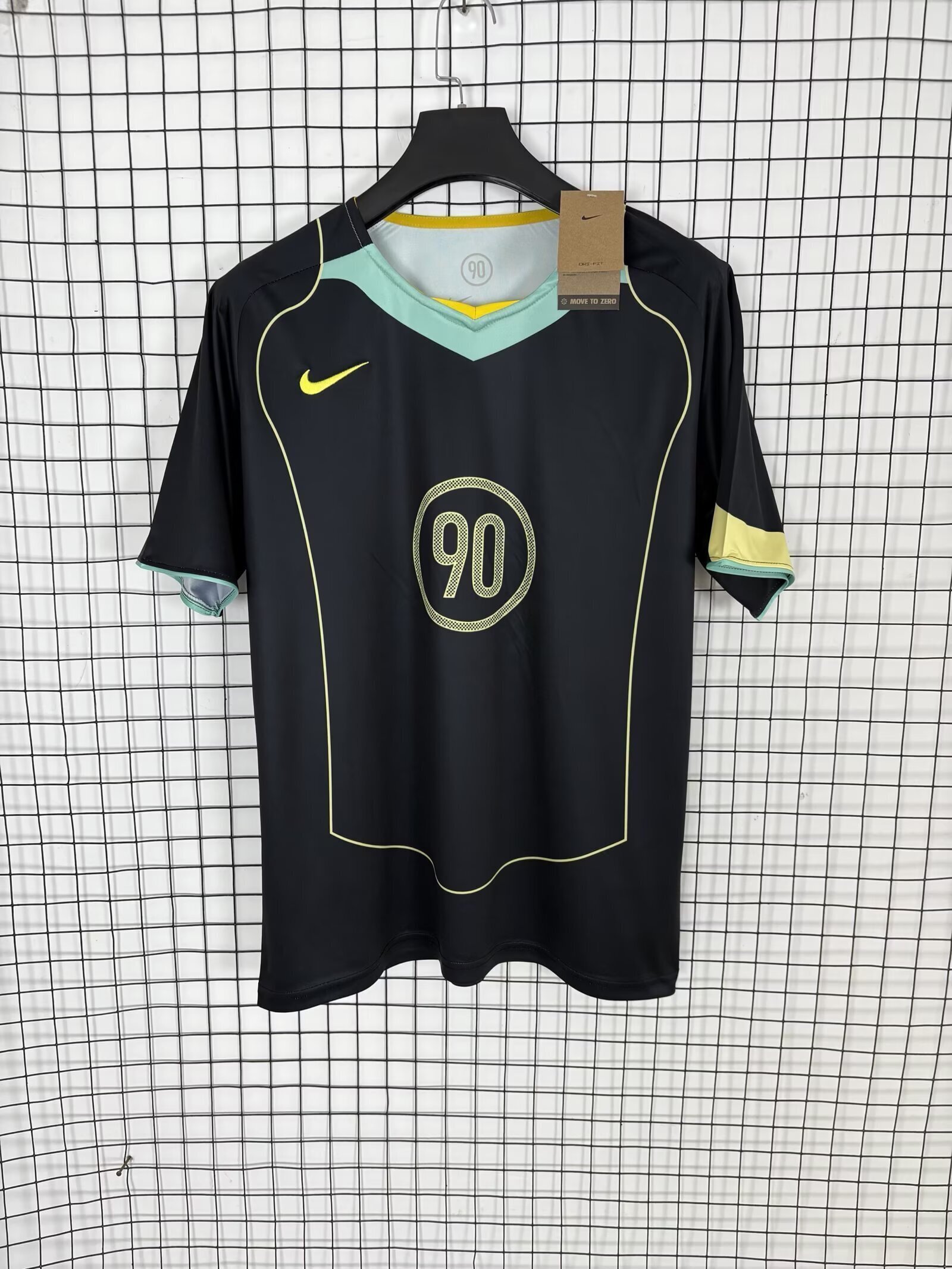 AAA Qualit 2025 Total 90 Special Black Soccer Jersey